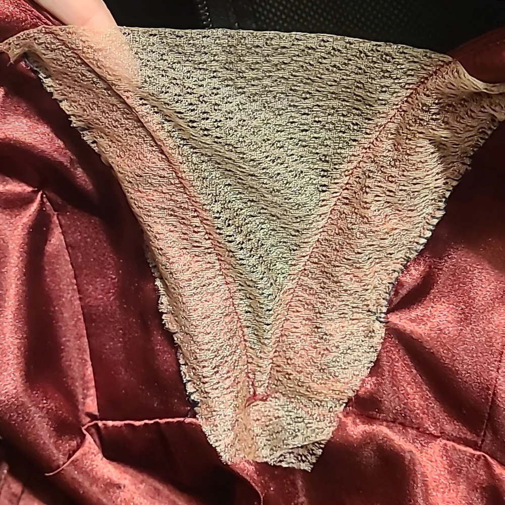 Sherri Hill satin dress V neck  spaghetti straps wine red sz 0 - Picture 11 of 13